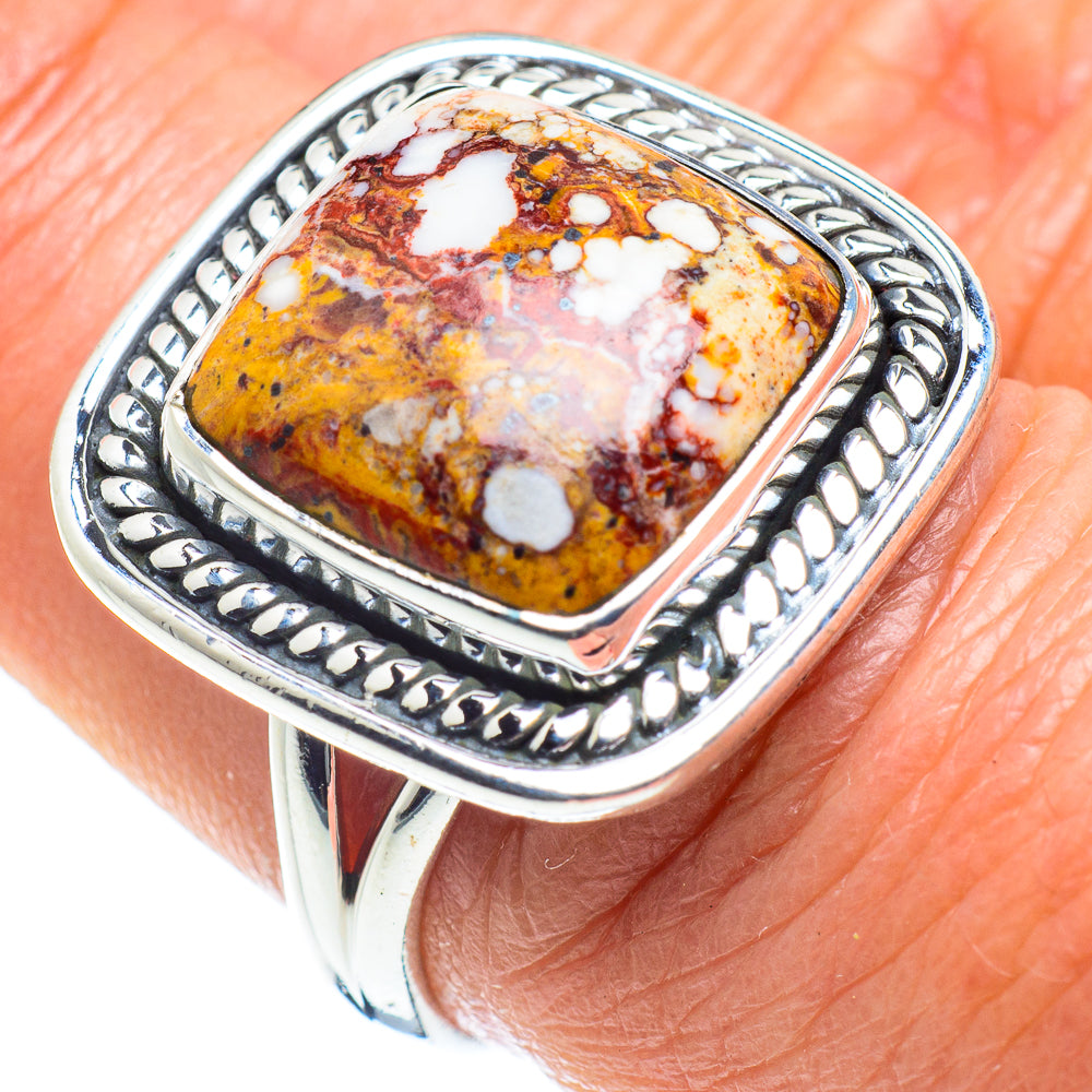 Mookaite Rings handcrafted by Anasilvercos - RING57939
