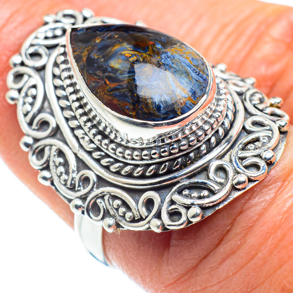 Russian Eudialyte Rings handcrafted by Anasilvercos - RING57951
