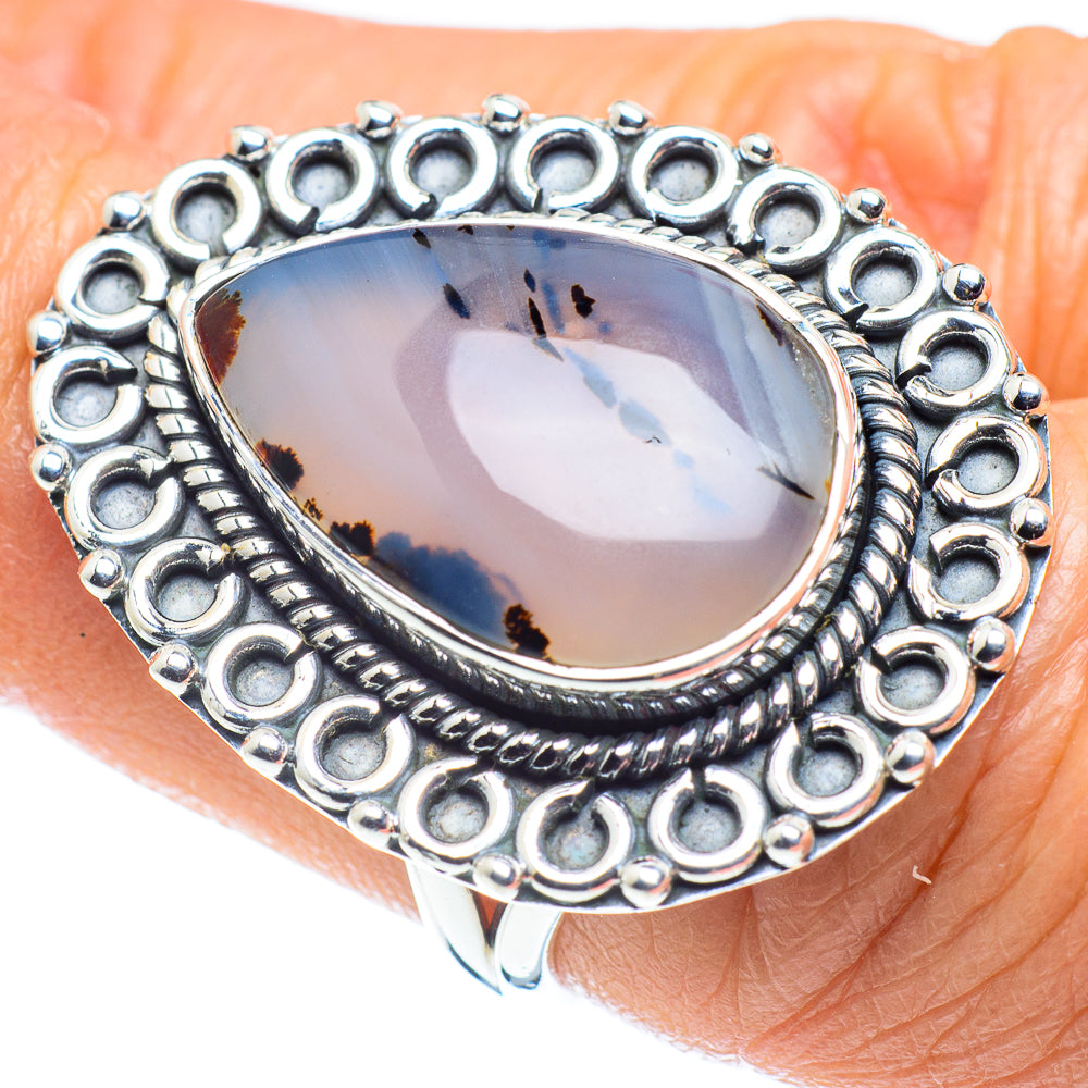 Montana Agate Rings handcrafted by Anasilvercos - RING57992