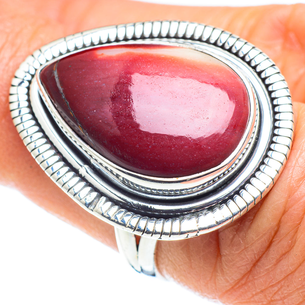 Mookaite Rings handcrafted by Anasilvercos - RING58009
