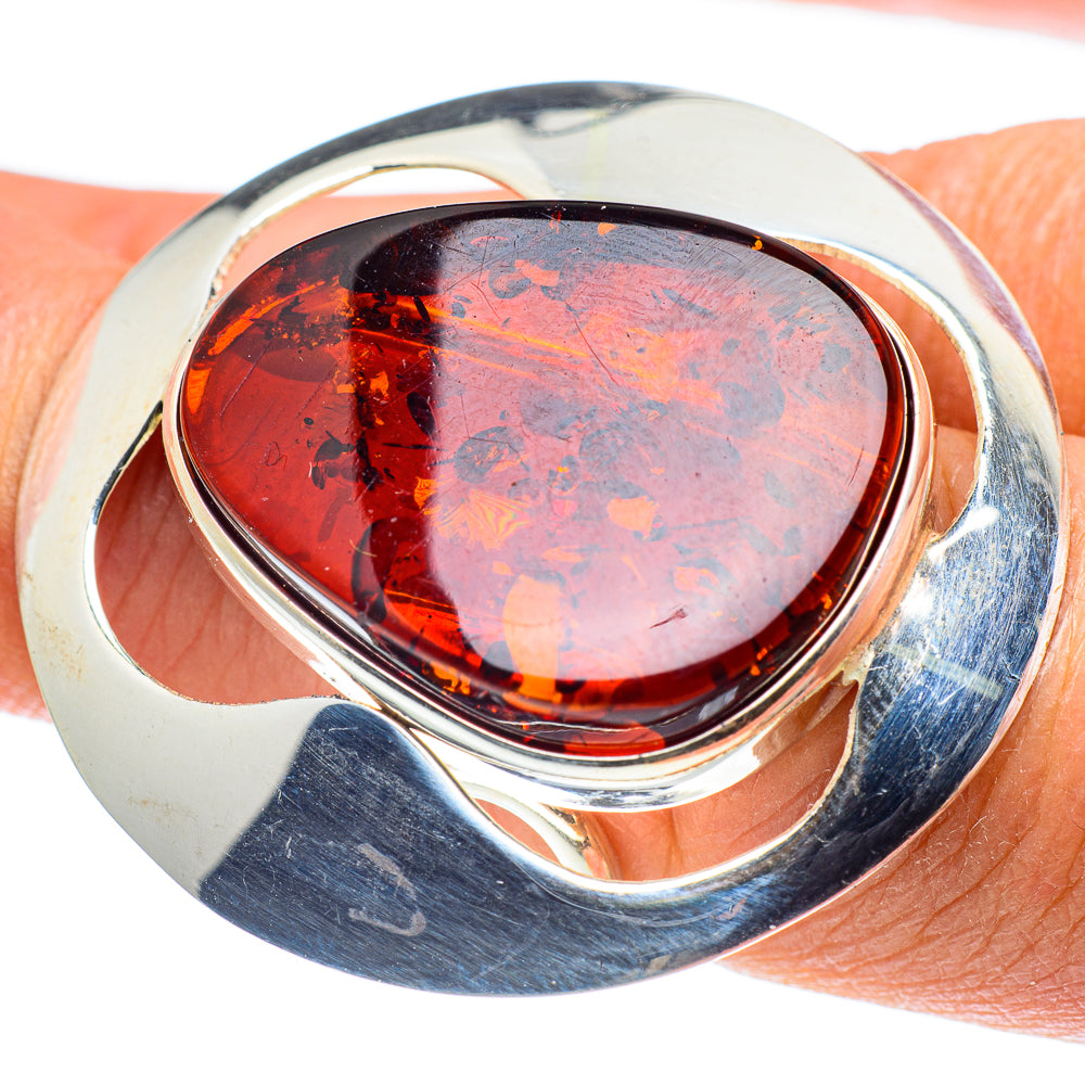 Baltic Amber Rings handcrafted by Anasilvercos - RING58247