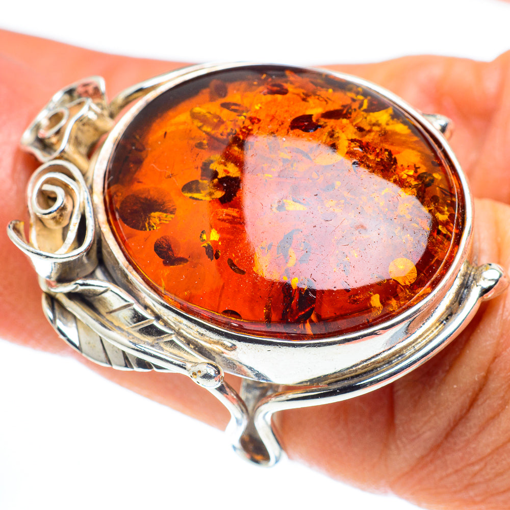 Baltic Amber Rings handcrafted by Anasilvercos - RING58251