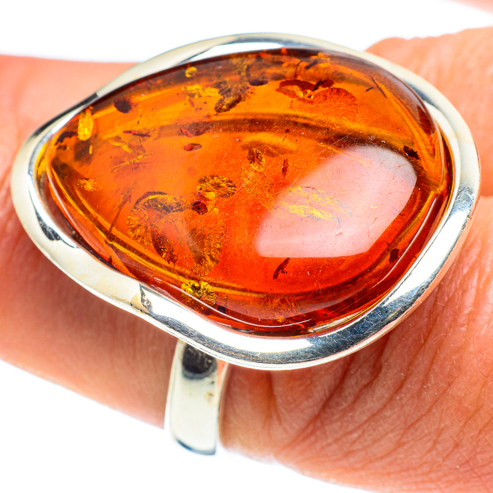 Baltic Amber Rings handcrafted by Anasilvercos - RING58252