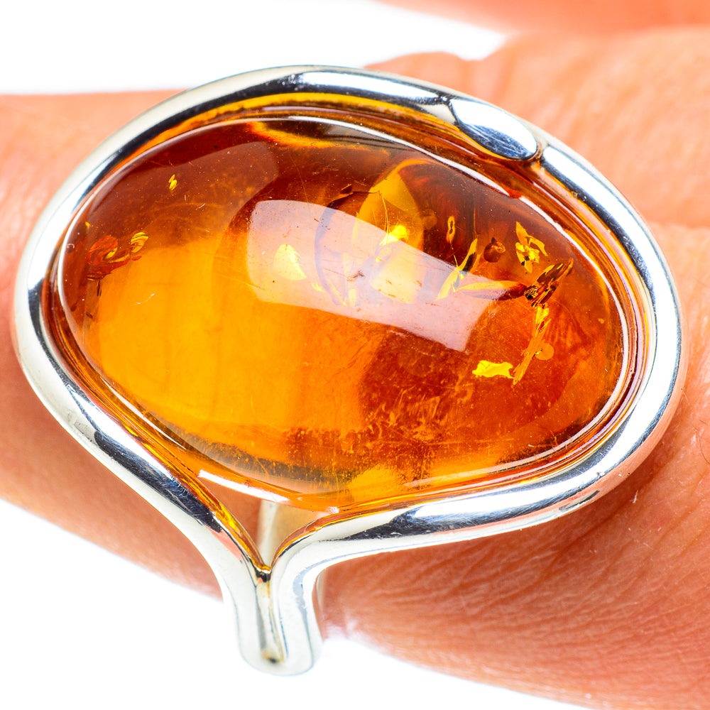 Baltic Amber Rings handcrafted by Anasilvercos - RING58274