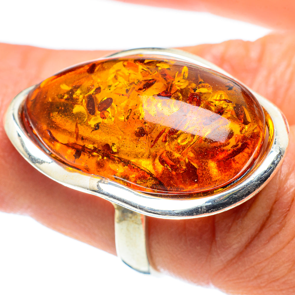 Baltic Amber Rings handcrafted by Anasilvercos - RING58278