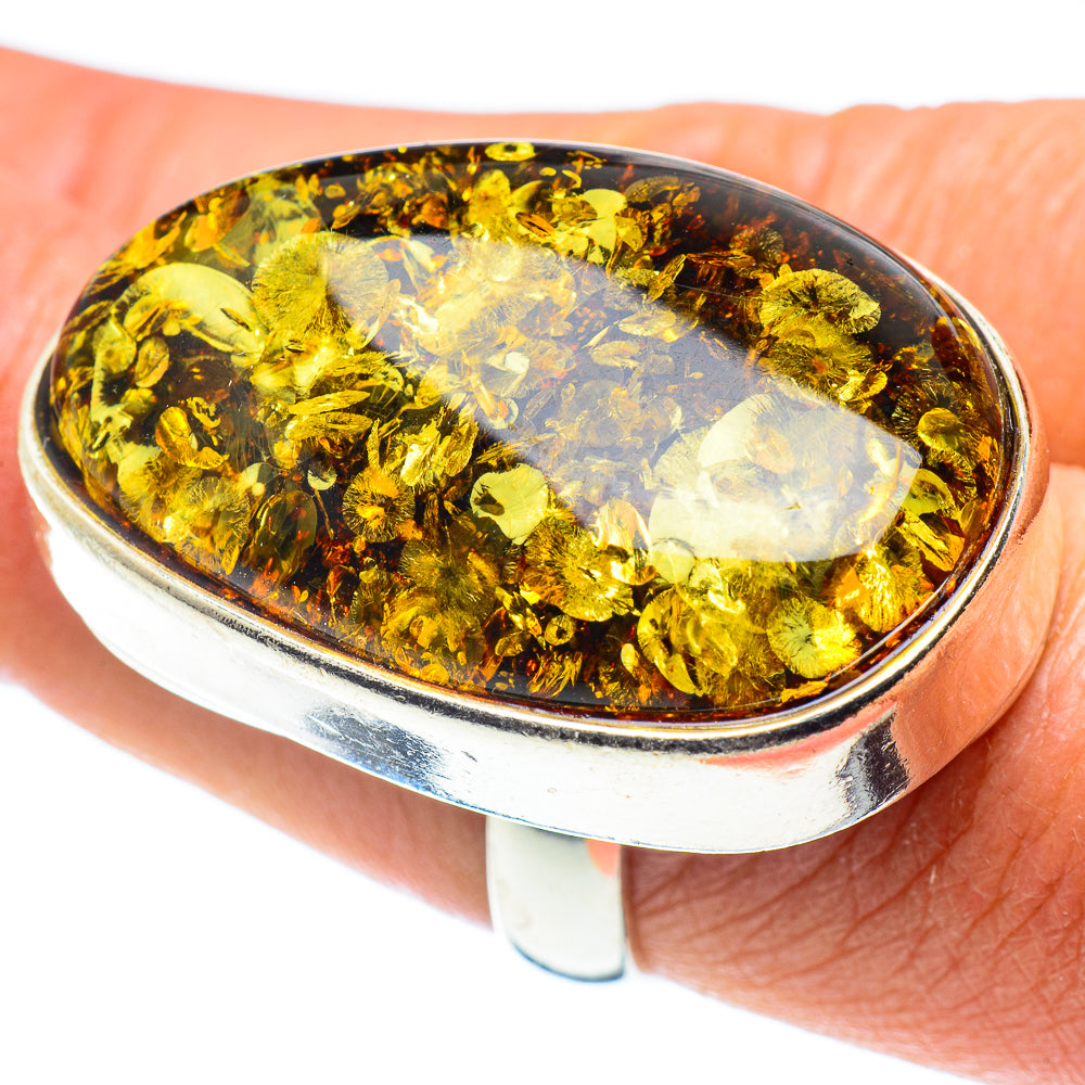 Baltic Amber Rings handcrafted by Anasilvercos - RING58280