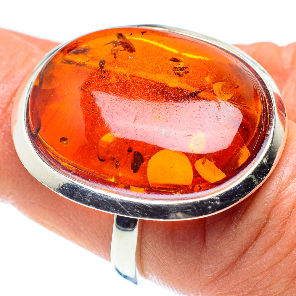 Baltic Amber Rings handcrafted by Anasilvercos - RING58289