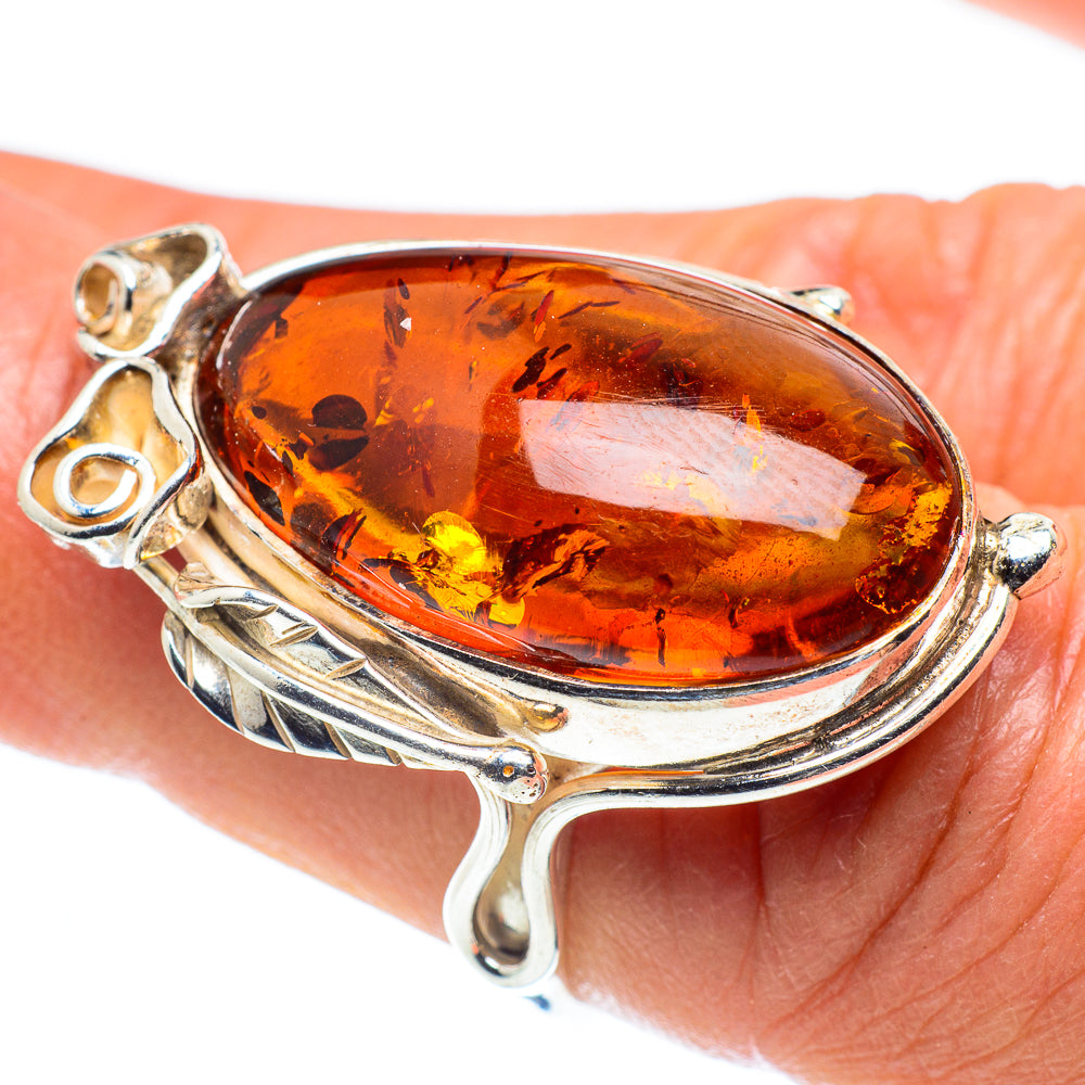 Baltic Amber Rings handcrafted by Anasilvercos - RING58314