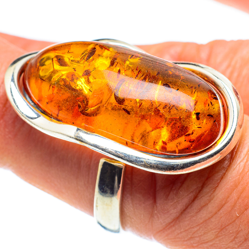 Baltic Amber Rings handcrafted by Anasilvercos - RING58316