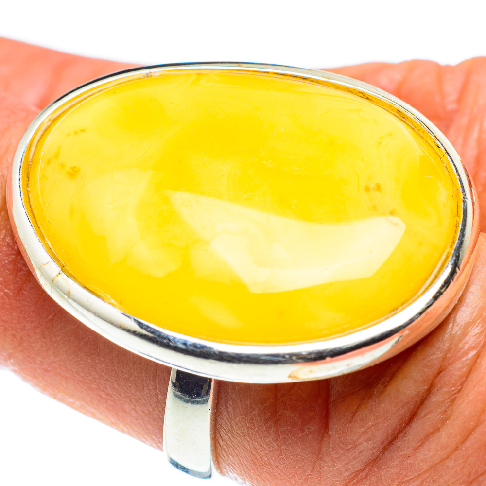 Baltic Amber Rings handcrafted by Anasilvercos - RING58329