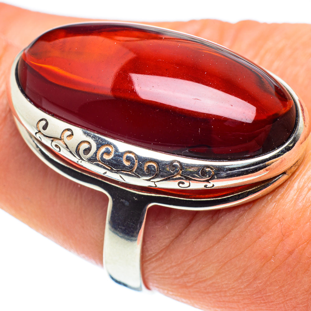 Baltic Amber Rings handcrafted by Anasilvercos - RING58362