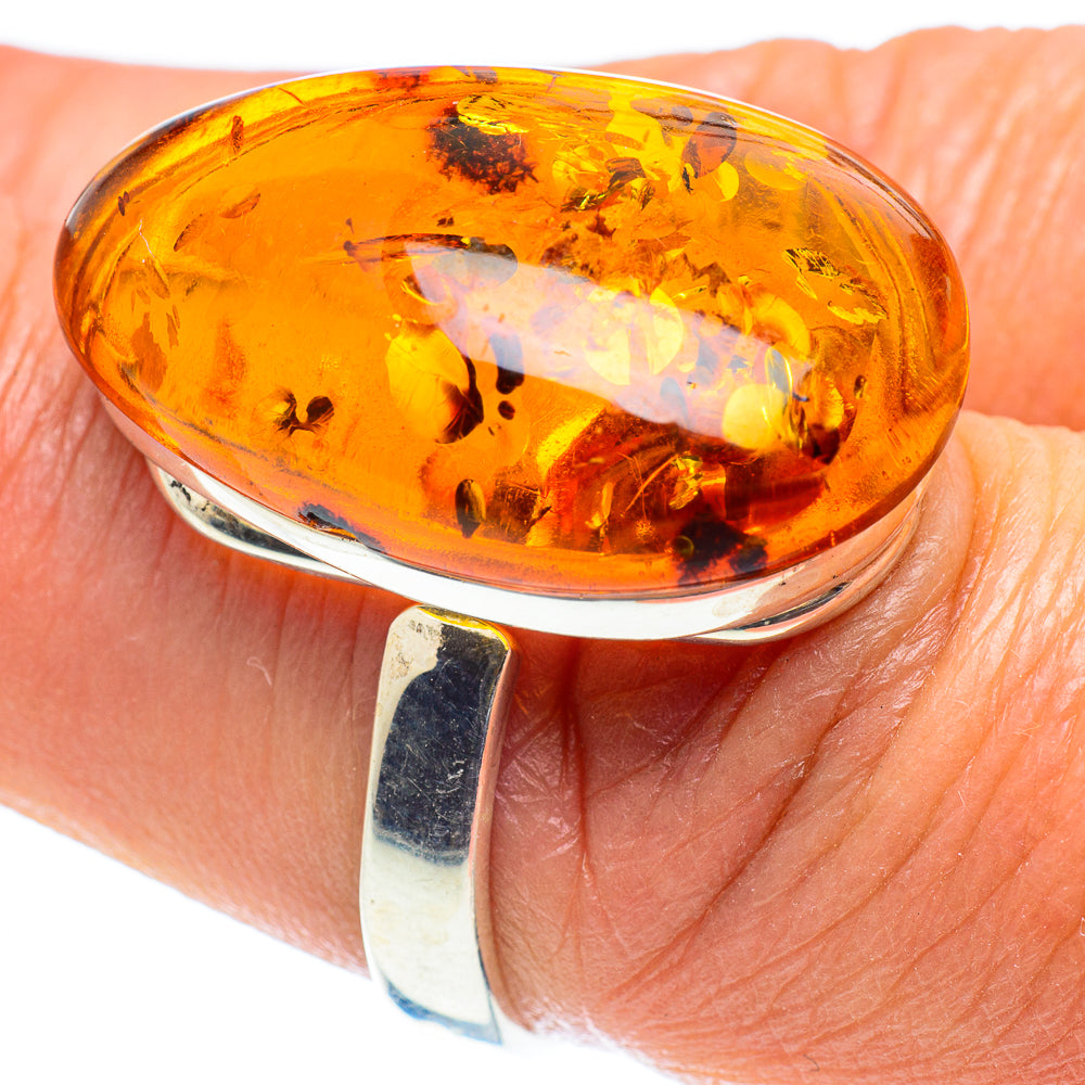 Baltic Amber Rings handcrafted by Anasilvercos - RING58388