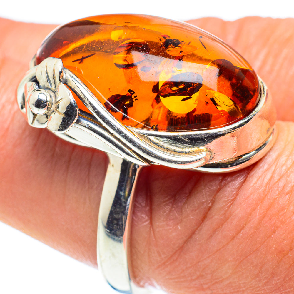 Baltic Amber Rings handcrafted by Anasilvercos - RING58391