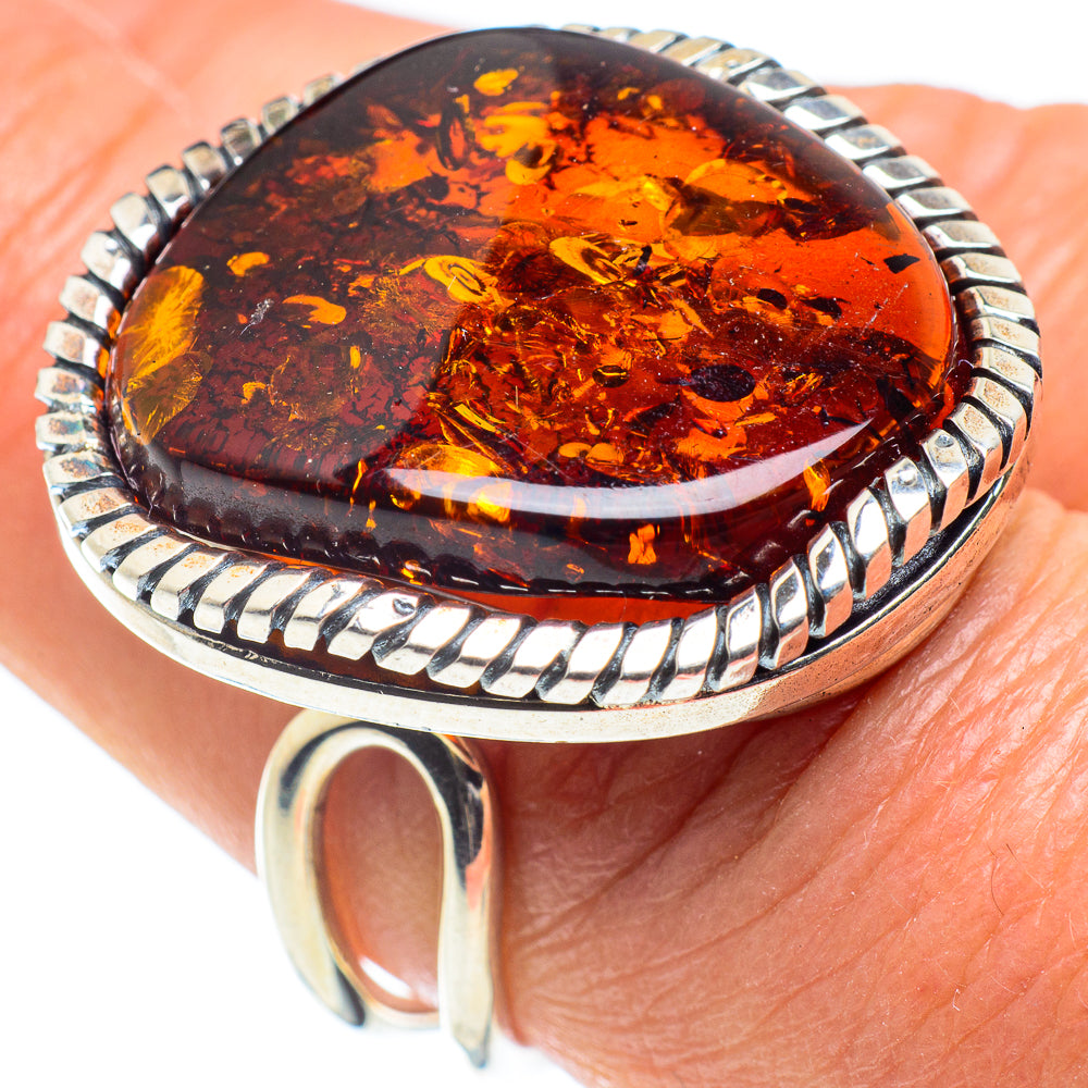Baltic Amber Rings handcrafted by Anasilvercos - RING58394