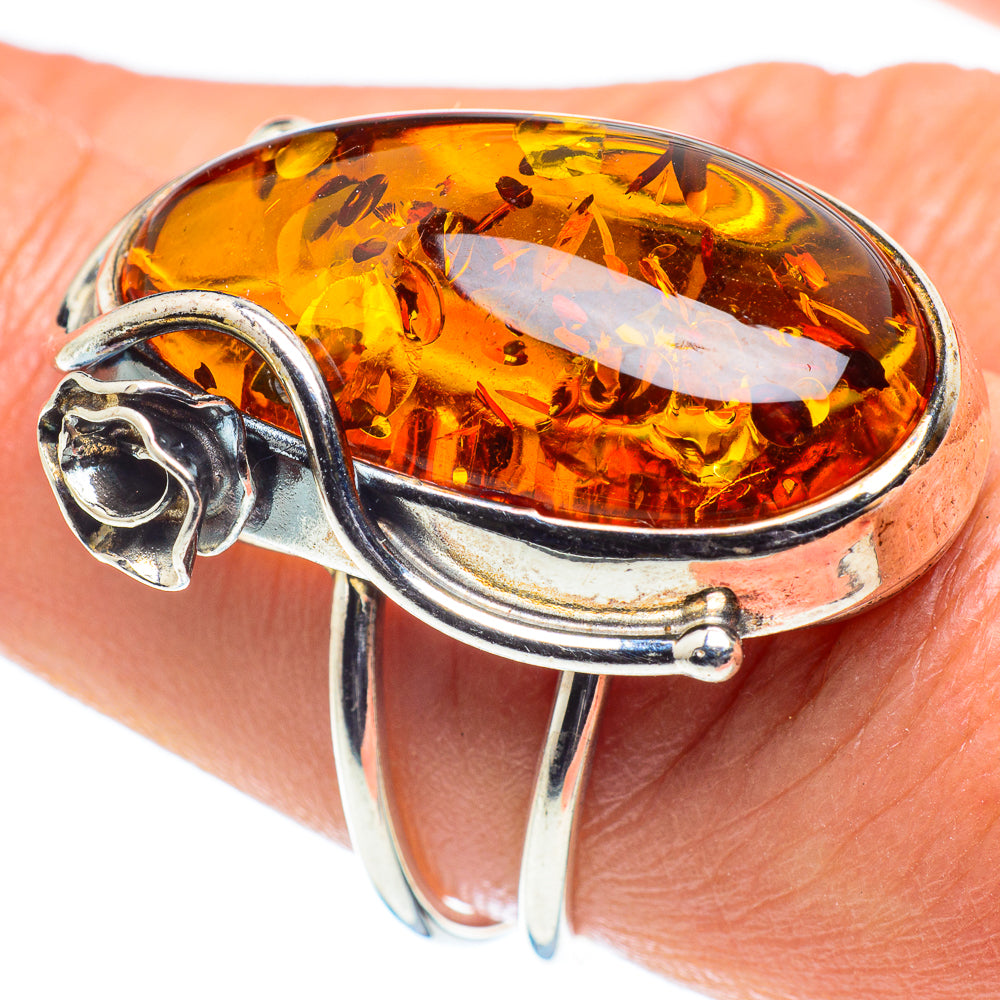 Baltic Amber Rings handcrafted by Anasilvercos - RING58395