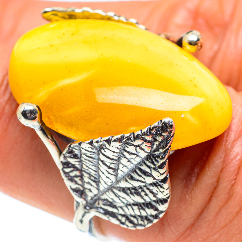 Baltic Amber Rings handcrafted by Anasilvercos - RING58400