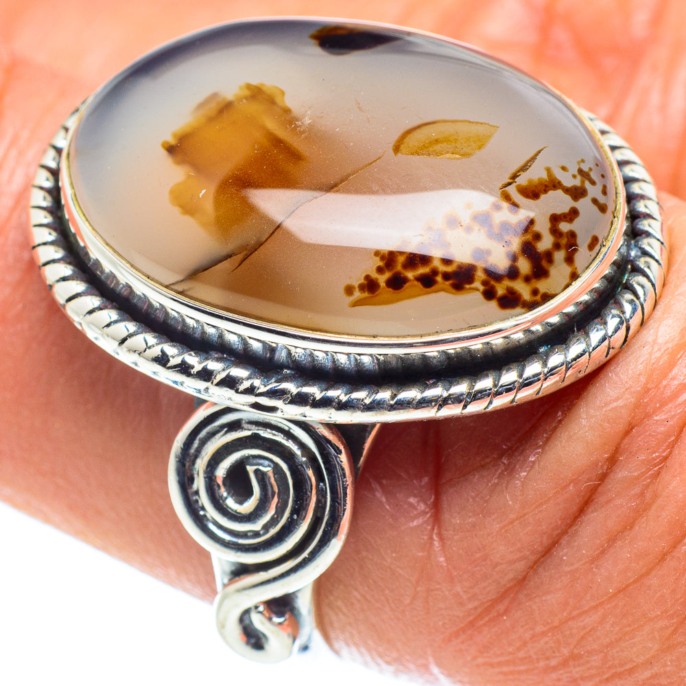 Montana Agate Rings handcrafted by Anasilvercos - RING58413