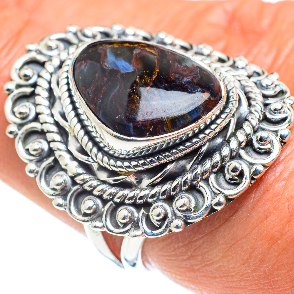 Pietersite Rings handcrafted by Anasilvercos - RING58423
