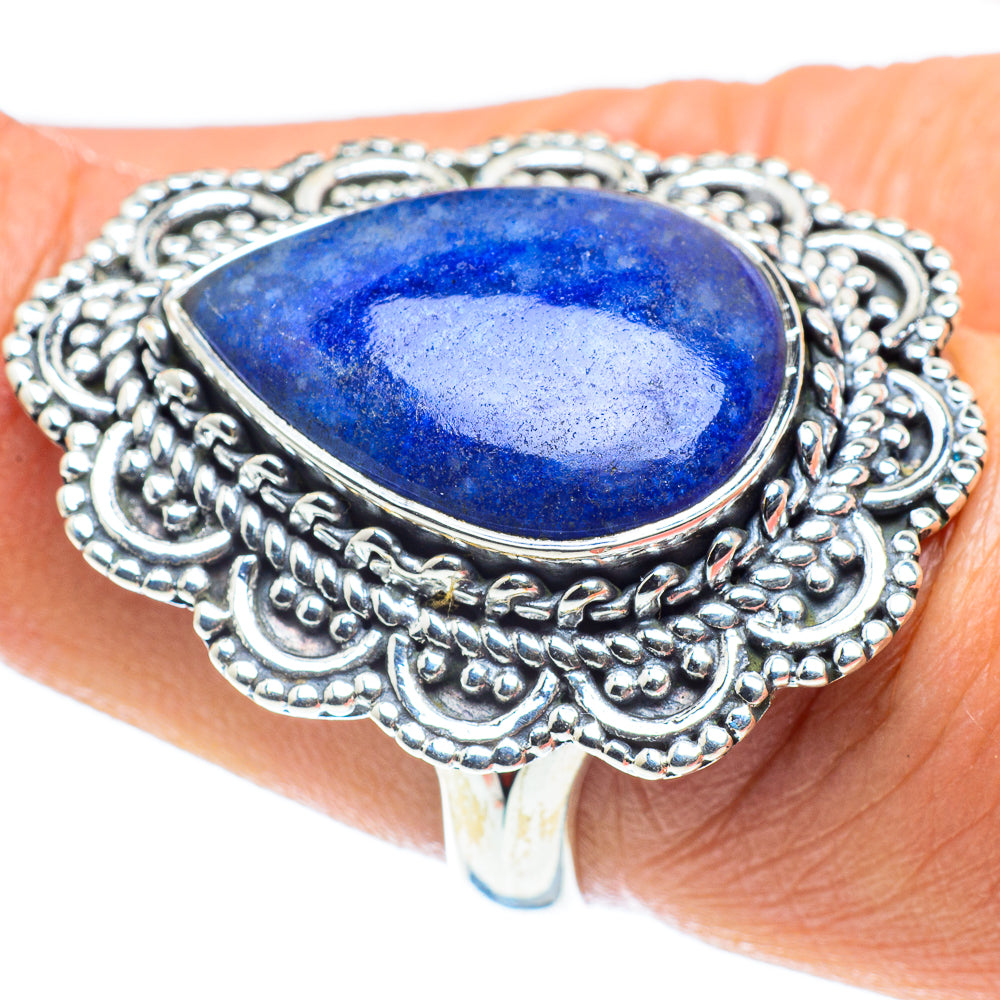 Sodalite Rings handcrafted by Anasilvercos - RING58441