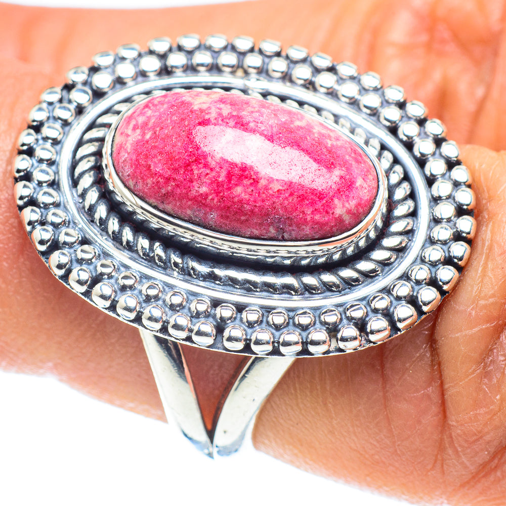 Thulite Rings handcrafted by Anasilvercos - RING58537