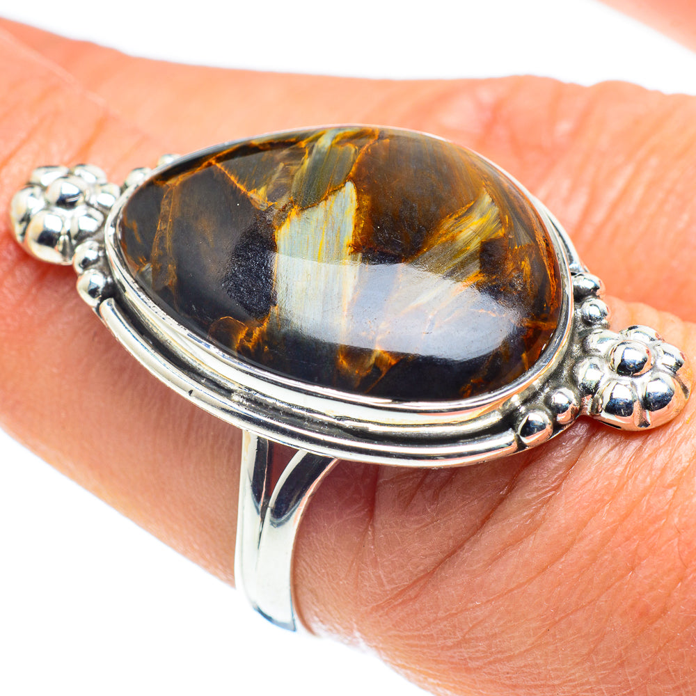 Pietersite Rings handcrafted by Anasilvercos - RING58564