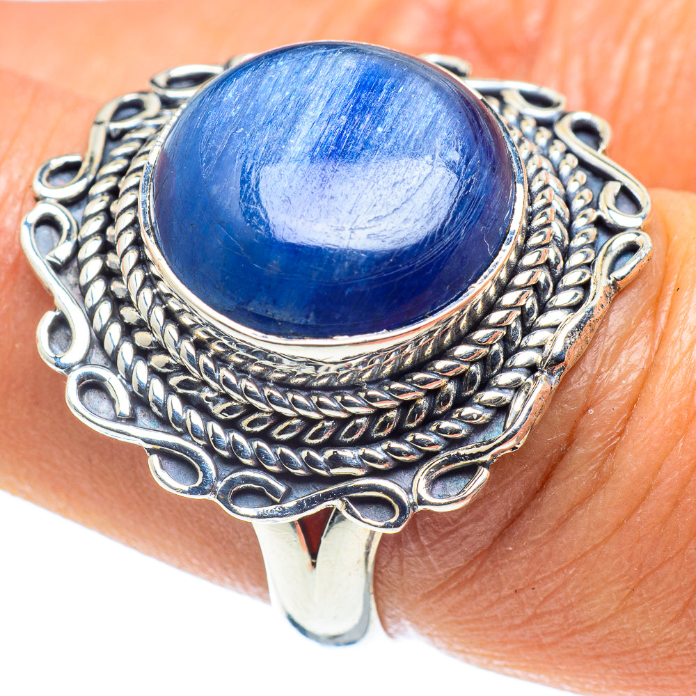 Kyanite Rings handcrafted by Anasilvercos - RING58613