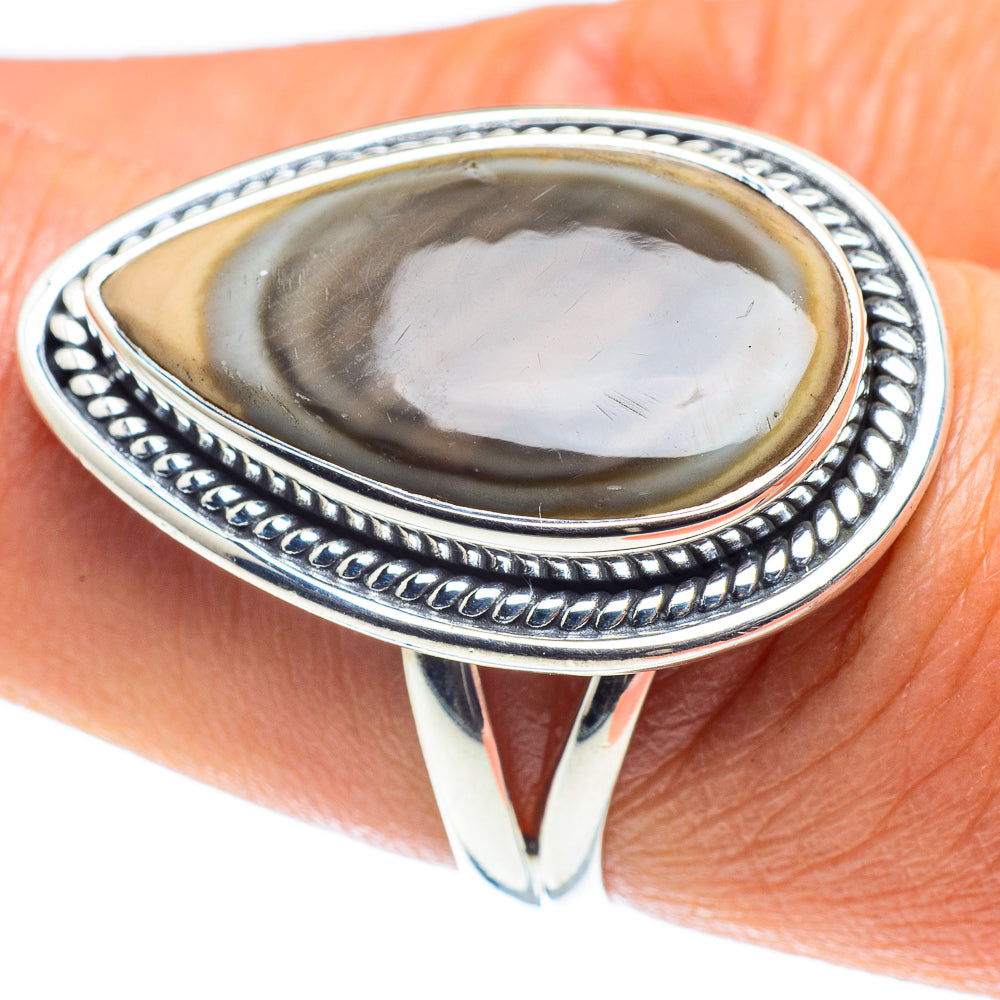 Imperial Jasper Rings handcrafted by Anasilvercos - RING58676