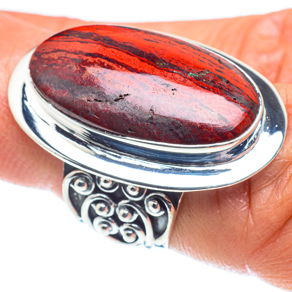 Wild Horse Jasper Rings handcrafted by Anasilvercos - RING58710