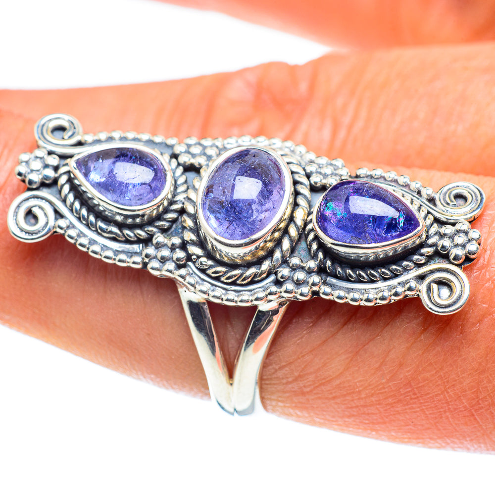 Tanzanite Rings handcrafted by Anasilvercos - RING58719