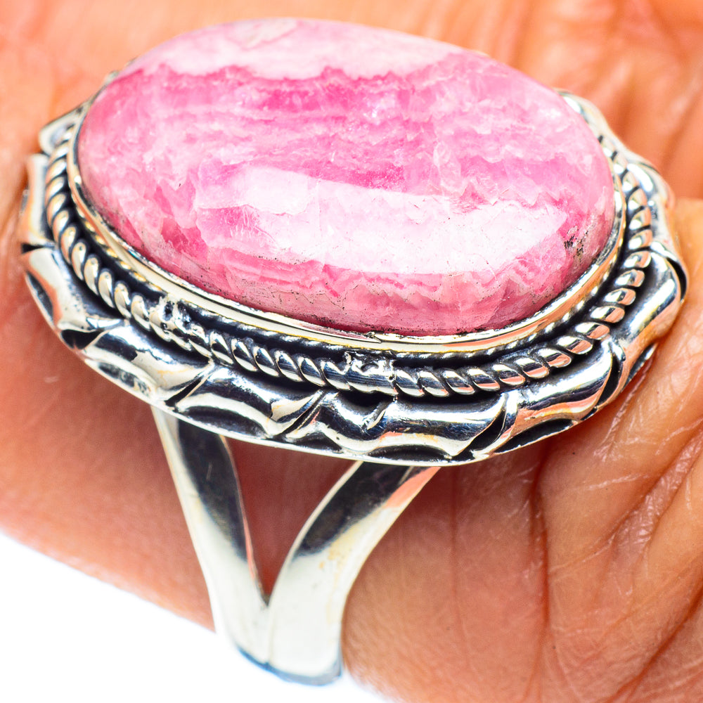 Rhodochrosite Rings handcrafted by Anasilvercos - RING58730