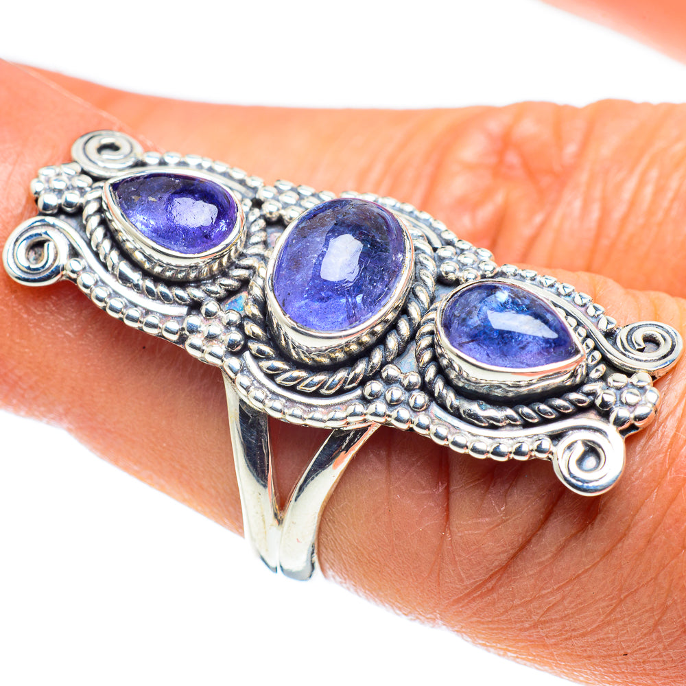 Tanzanite Rings handcrafted by Anasilvercos - RING58768