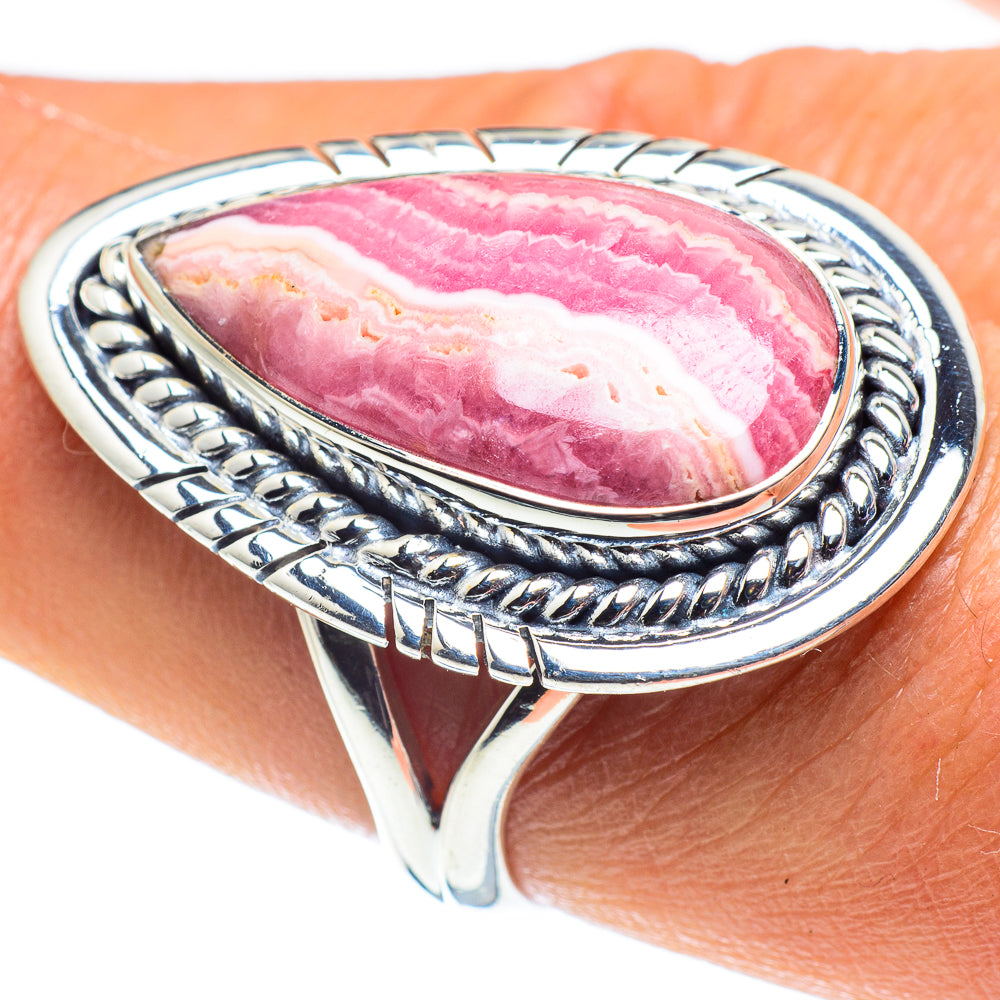 Rhodochrosite Rings handcrafted by Anasilvercos - RING58776