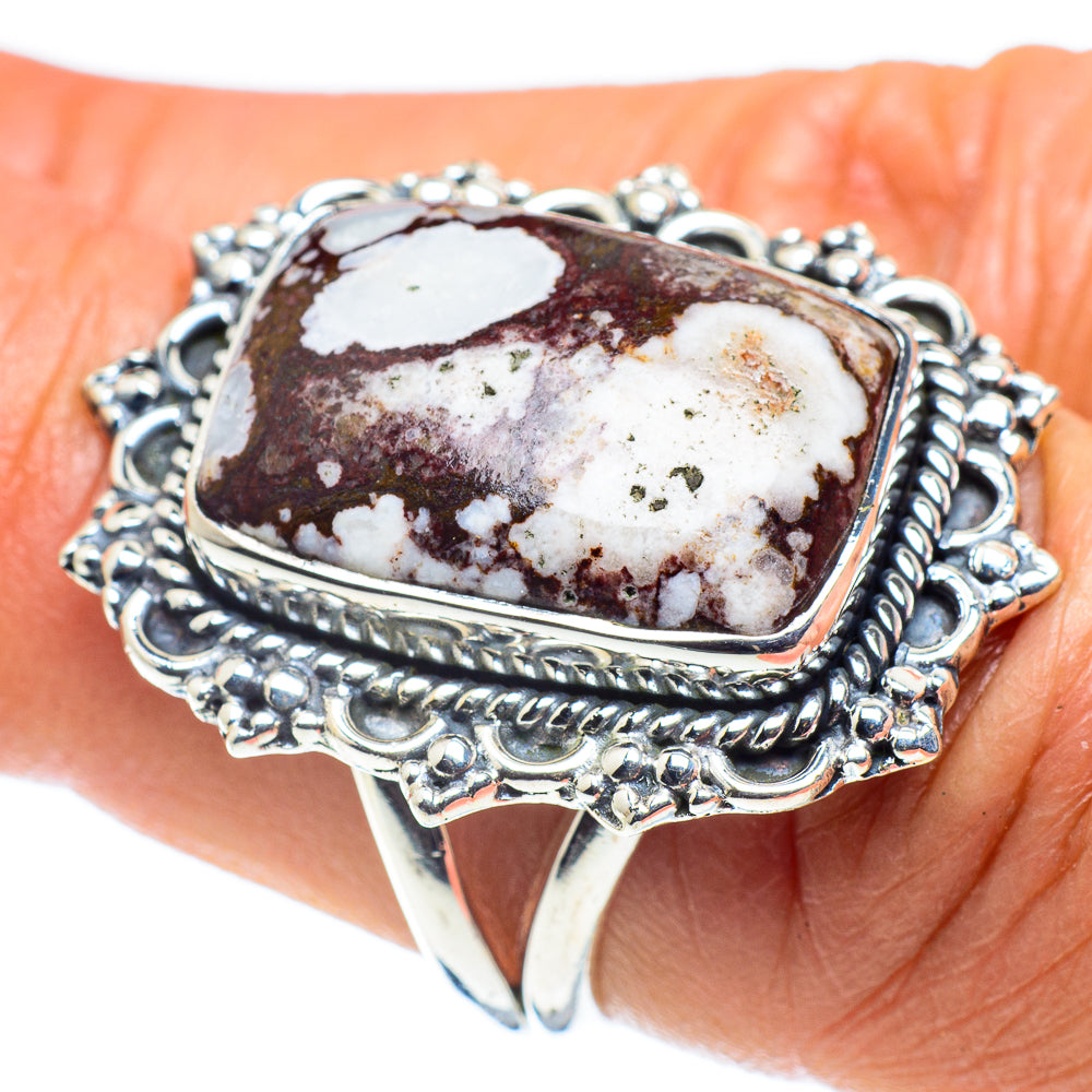 Wild Horse Jasper Rings handcrafted by Anasilvercos - RING58794