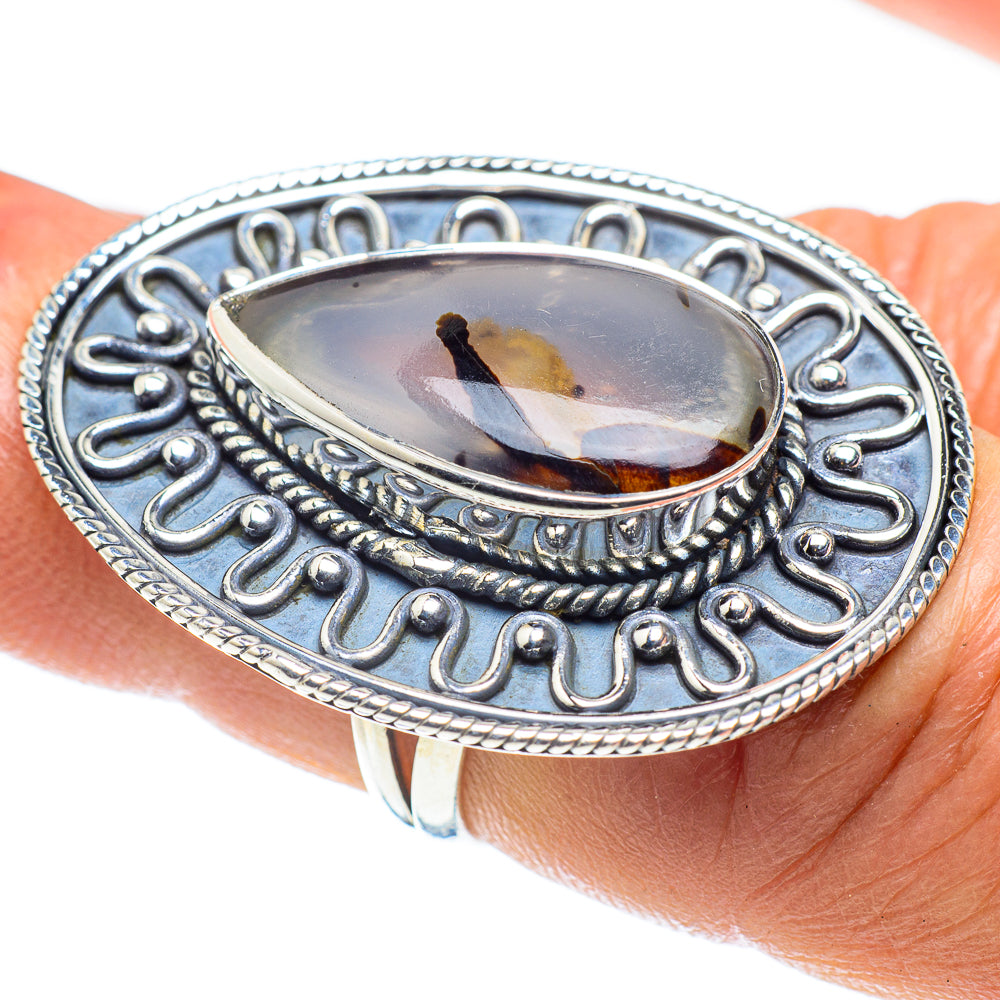 Montana Agate Rings handcrafted by Anasilvercos - RING58798