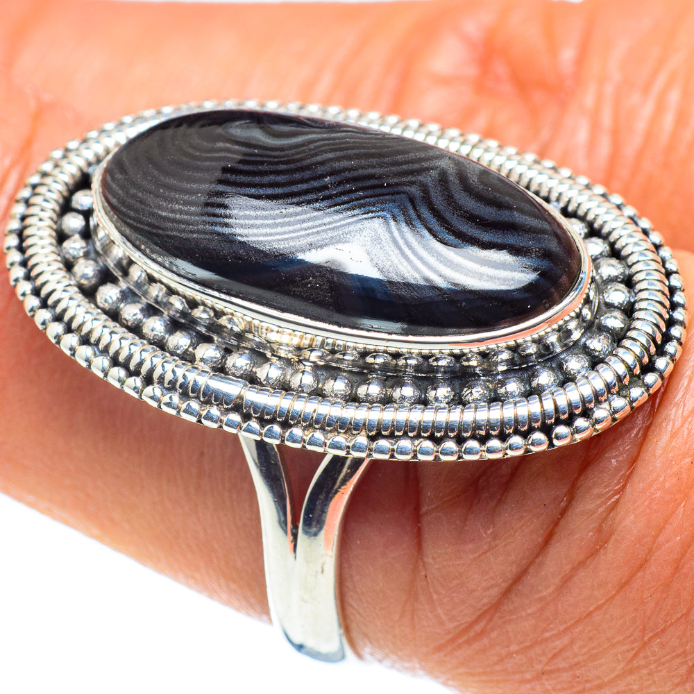 Psilomelane Rings handcrafted by Anasilvercos - RING58807