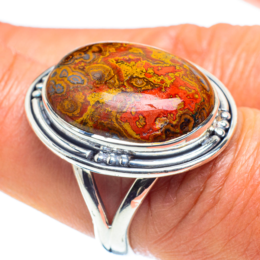 Moroccan Agate Rings handcrafted by Anasilvercos - RING58818