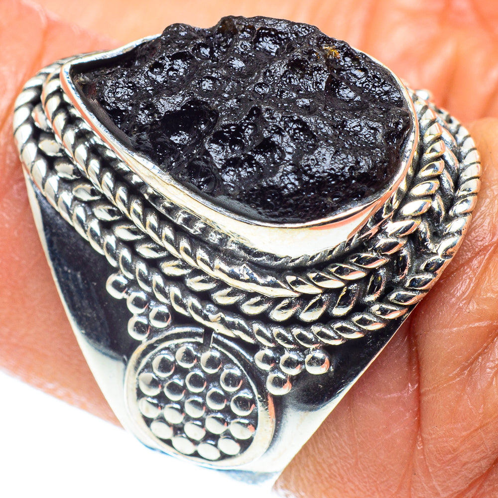 Tektite Rings handcrafted by Anasilvercos - RING58840