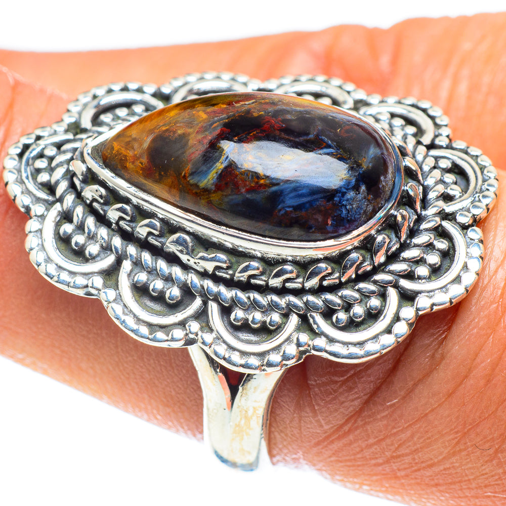 Pietersite Rings handcrafted by Anasilvercos - RING58848