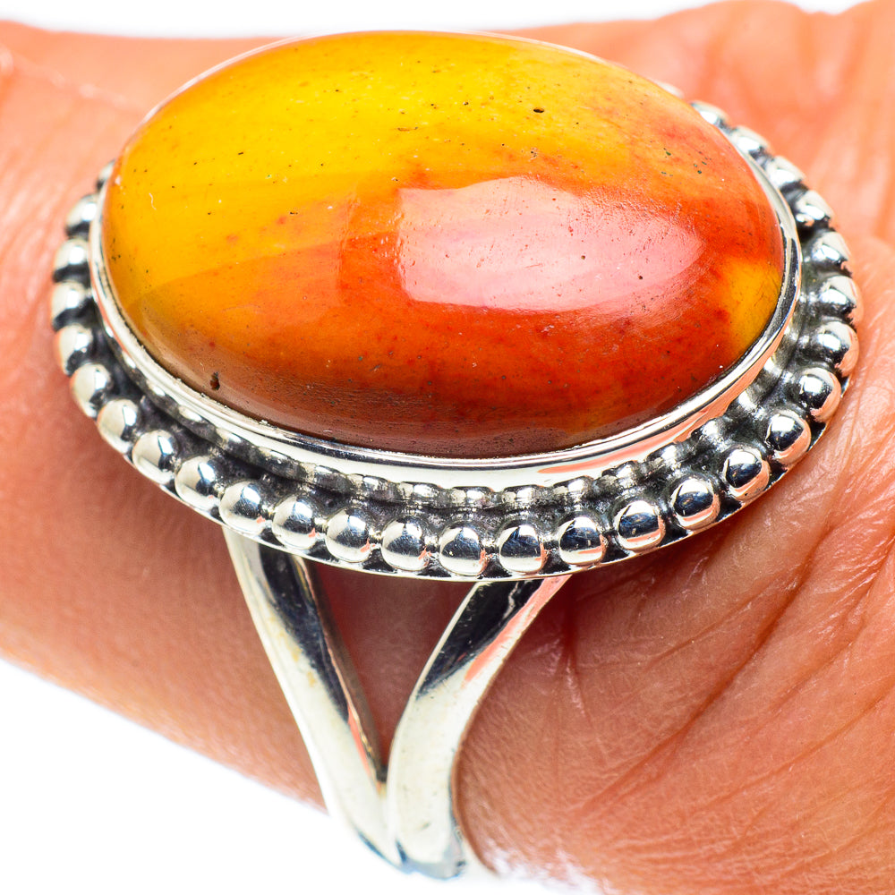 Mookaite Rings handcrafted by Anasilvercos - RING58879