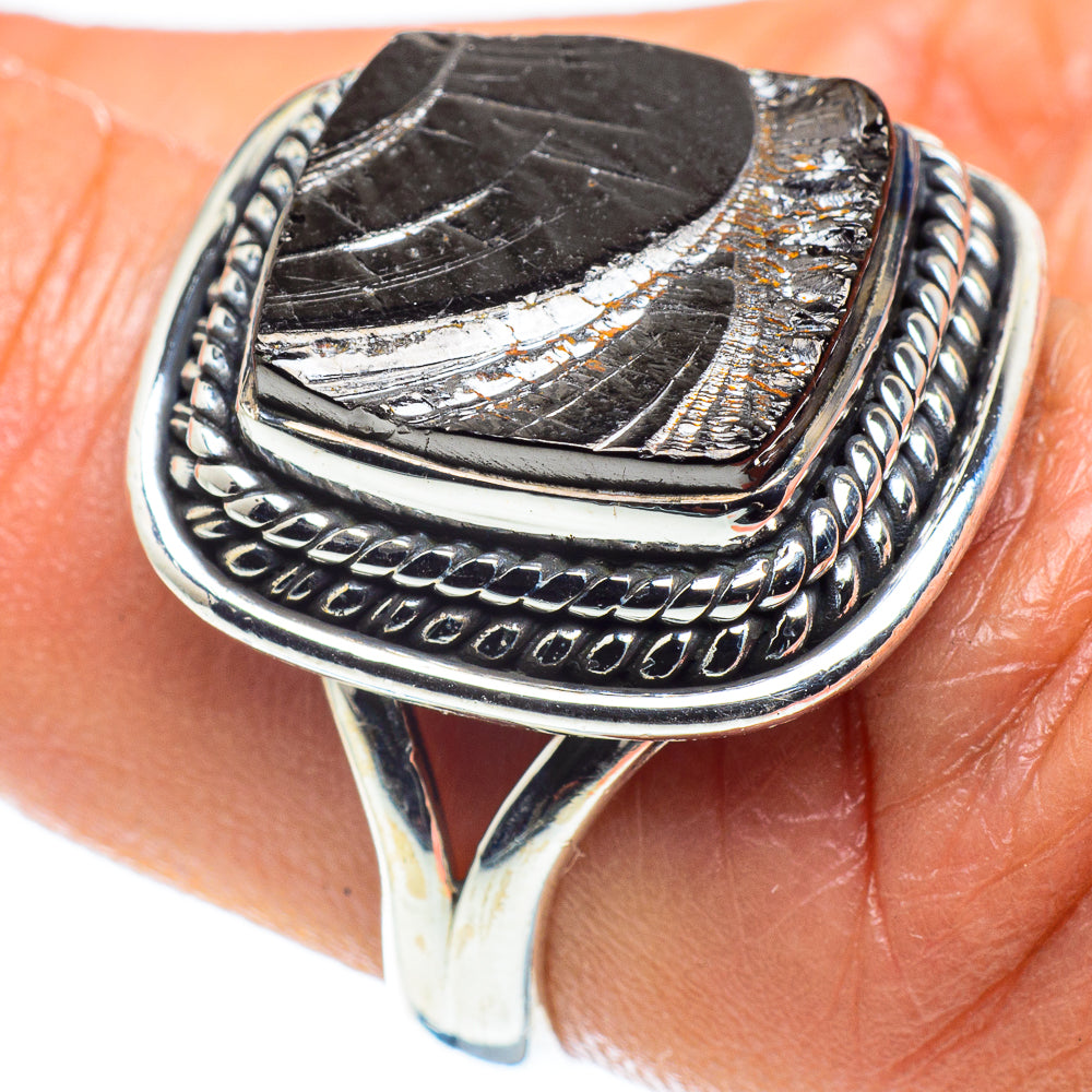 Shungite Rings handcrafted by Anasilvercos - RING58888