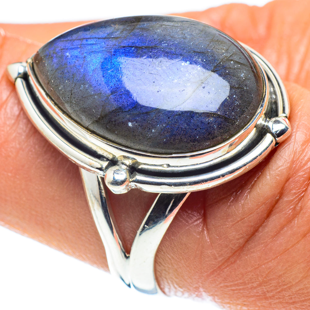 Labradorite Rings handcrafted by Anasilvercos - RING58892