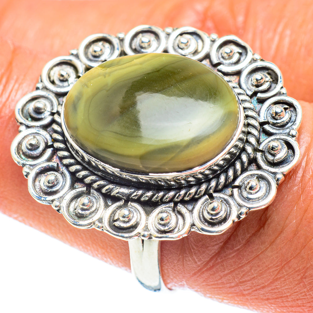 Willow Creek Jasper Rings handcrafted by Anasilvercos - RING58910
