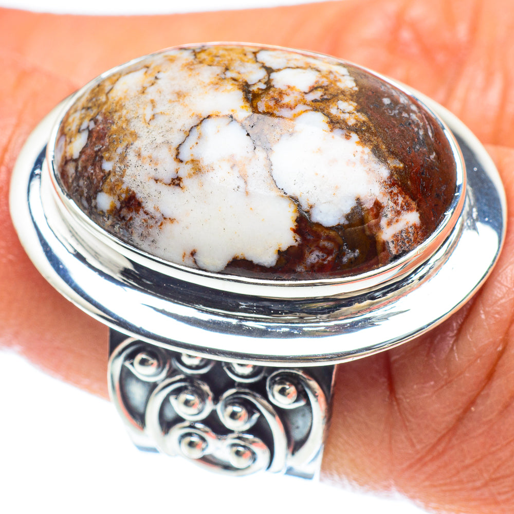 Wild Horse Jasper Rings handcrafted by Anasilvercos - RING58919