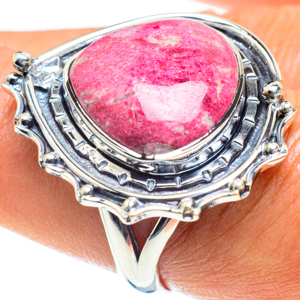 Thulite Rings handcrafted by Anasilvercos - RING58961
