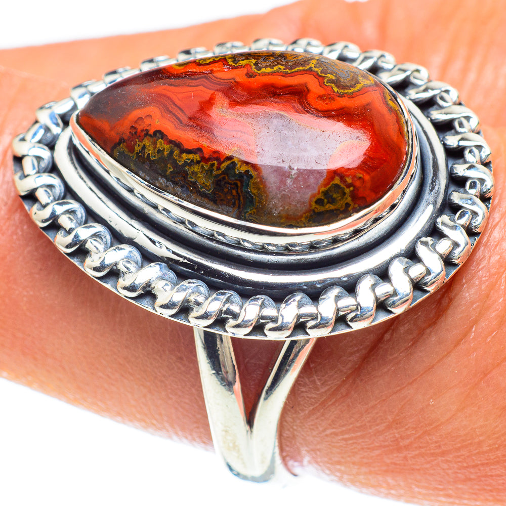 Moroccan Agate Rings handcrafted by Anasilvercos - RING58980