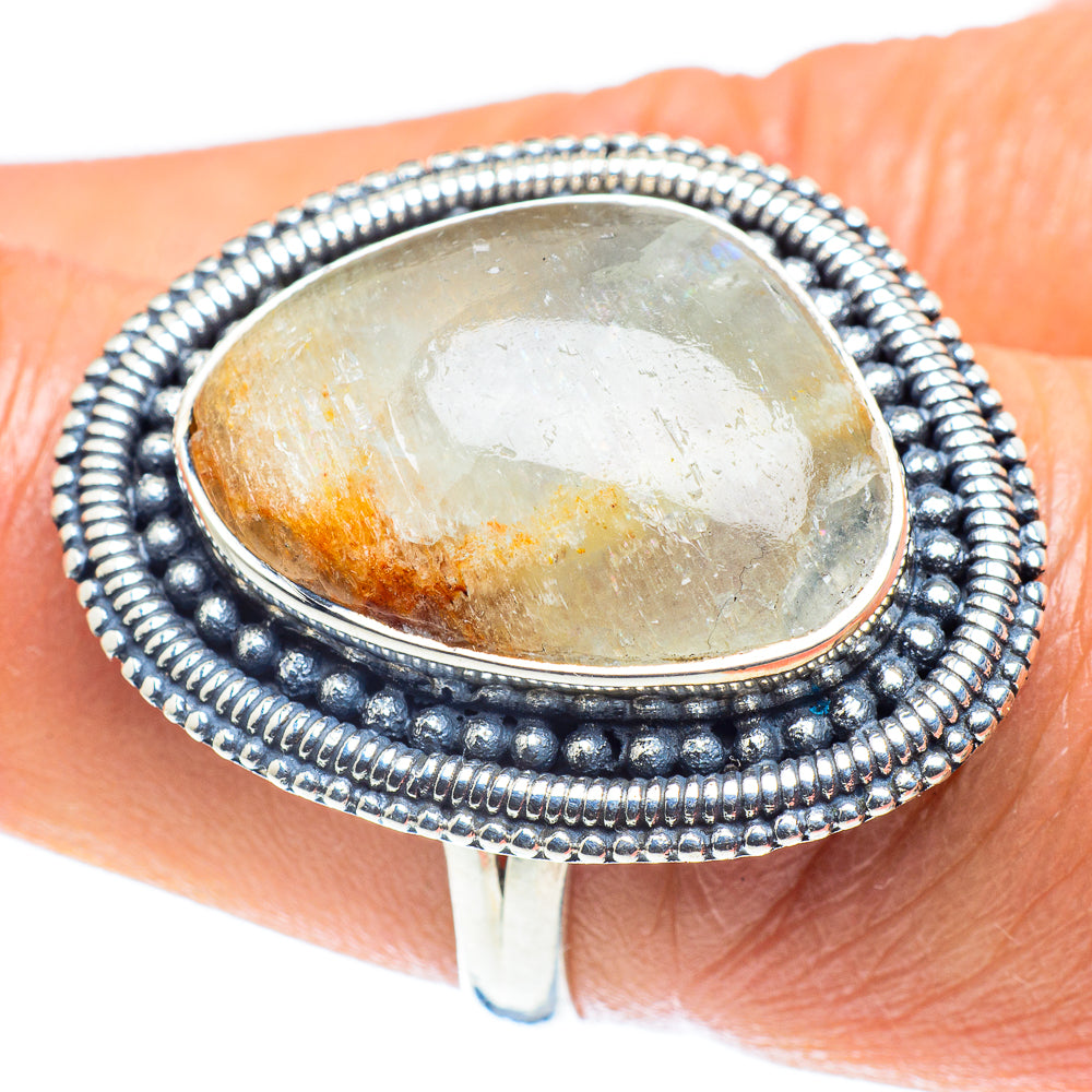 Green Fluorite Rings handcrafted by Anasilvercos - RING59012