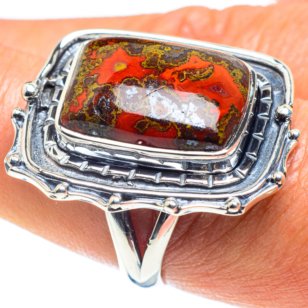Moroccan Agate Rings handcrafted by Anasilvercos - RING59016