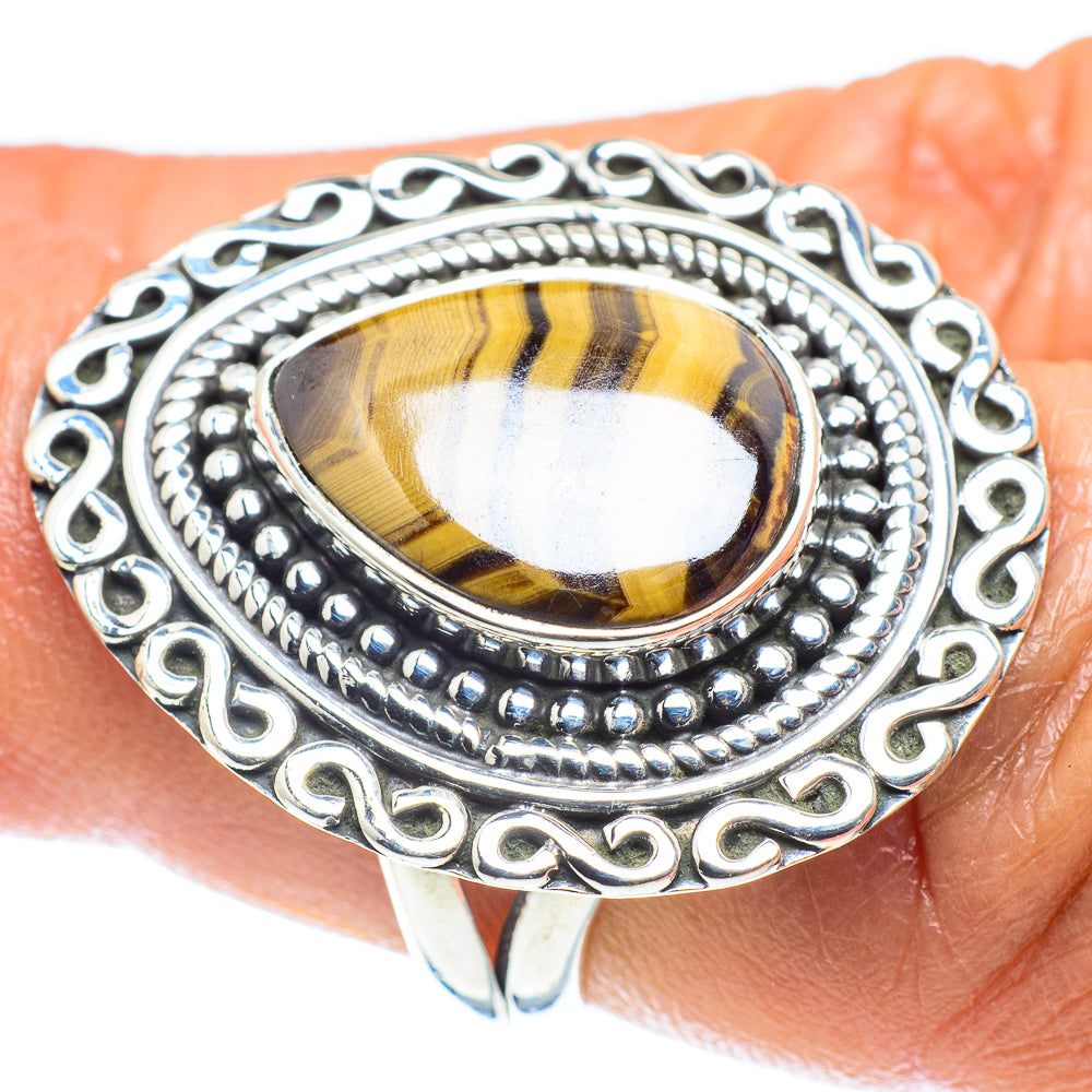 Schalenblende Rings handcrafted by Anasilvercos - RING59020