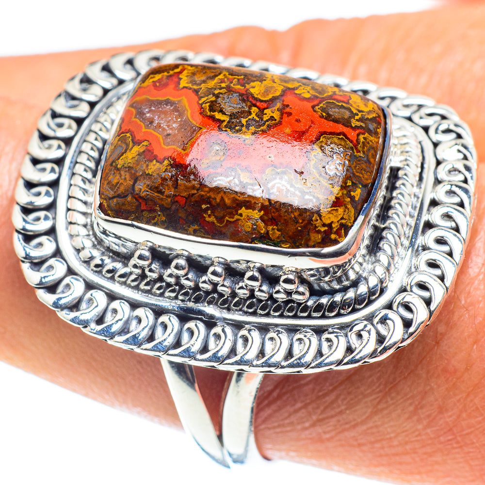 Moroccan Agate Rings handcrafted by Anasilvercos - RING59066