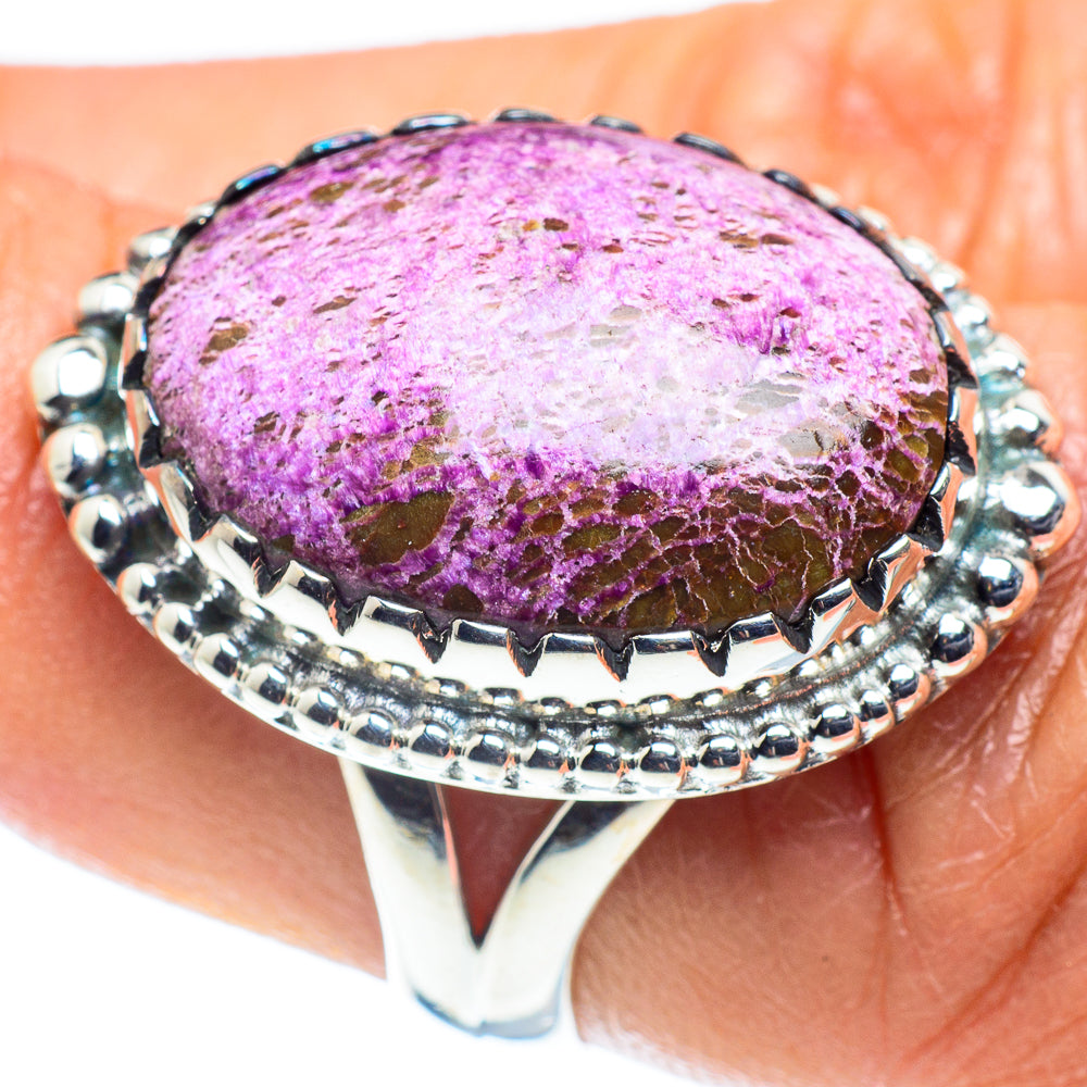 Stichtite Rings handcrafted by Anasilvercos - RING59068